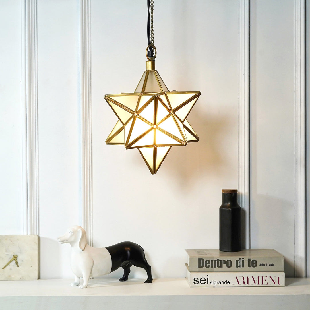 Stellar Moravian Charm Metal Pendant Lamp - The Artment