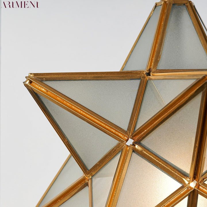 Stellar Moravian Charm Metal Pendant Lamp - The Artment