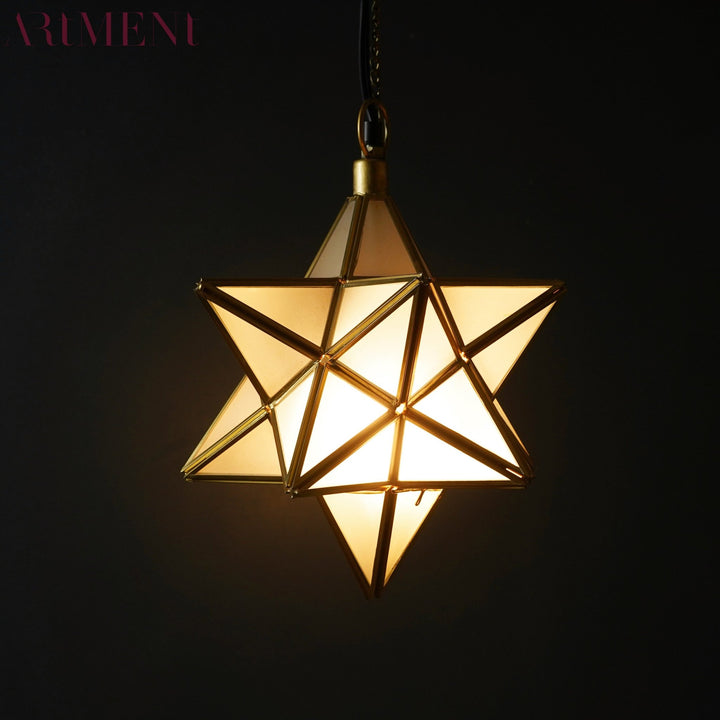 Stellar Moravian Charm Metal Pendant Lamp - The Artment