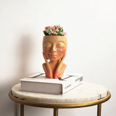 Surreal Awestruck Girl Table Planter - The Artment