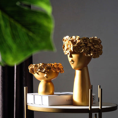 Surreal Faces Table Planters - The Artment