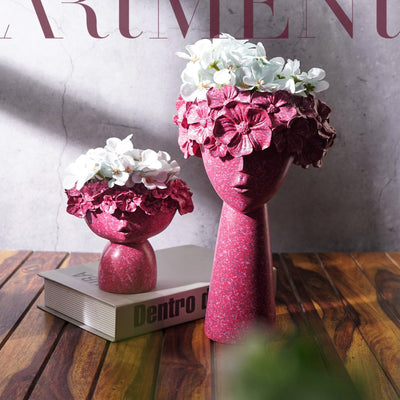 Surreal Faces Table Planters - The Artment