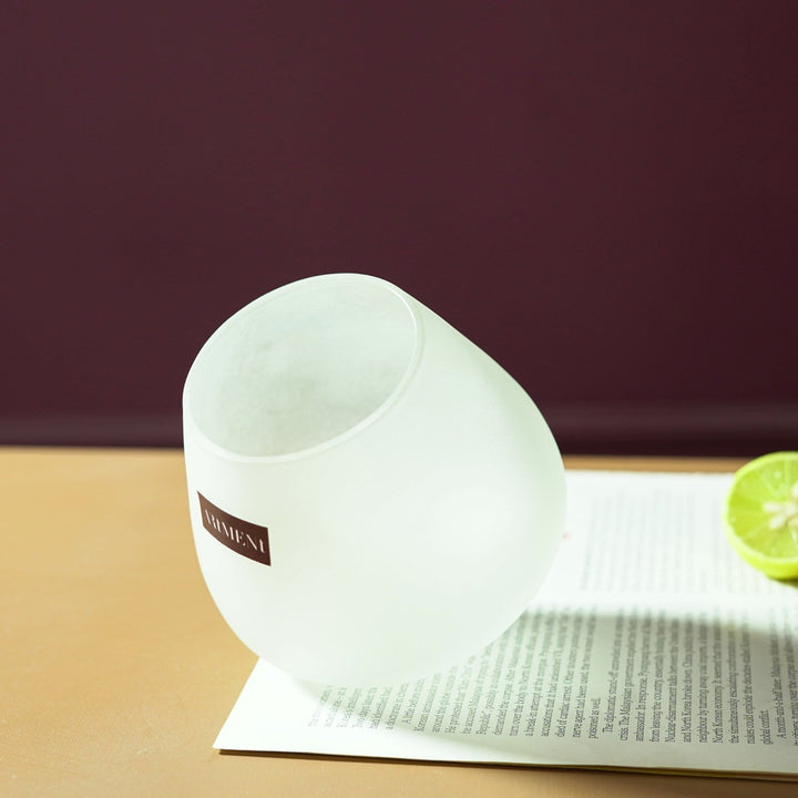 Surreal Fogged Up Rotating Drinking Glass - The Artment