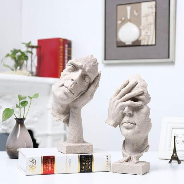 Surreal Thinker Table Accent - The Artment