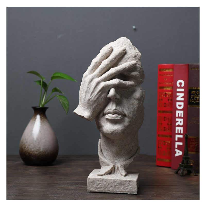 Surreal Thinker Table Accent - The Artment