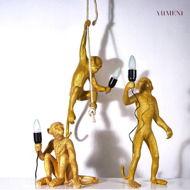 Surrealism Monkey Decorative Lamp - The Artment