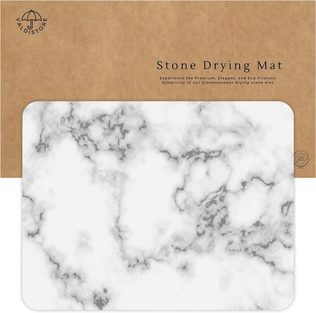 TerraDry Kitchen Mat - Water Absorbent Diatomite Stone Dish Drying Mat - The Artment