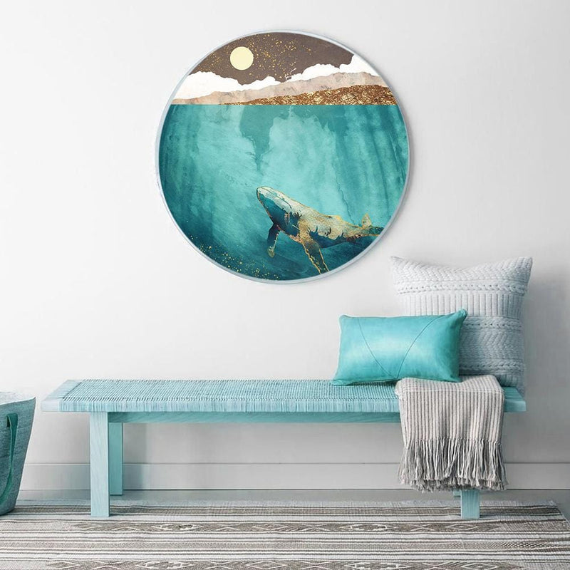 The Deep End Canvas (Matte Finish) - The Artment