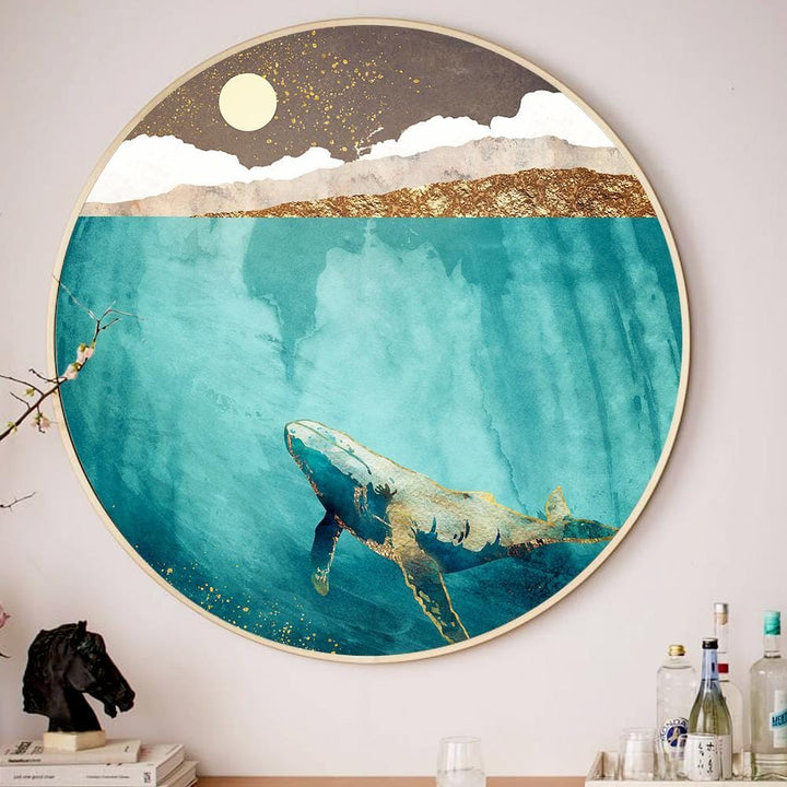 The Deep End Canvas (Matte Finish) - The Artment