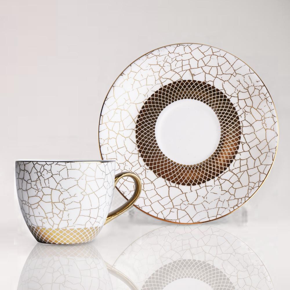 The Ritz Linee Tea Cup and Saucer Set - The Artment