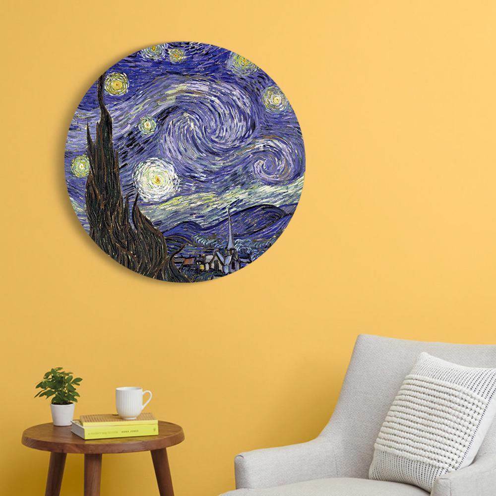 The Starry Night - Famous Art Canvas (Matte Finish) - The Artment