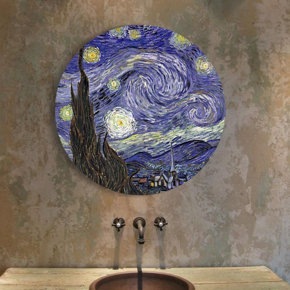 The Starry Night - Famous Art Canvas (Matte Finish) - The Artment