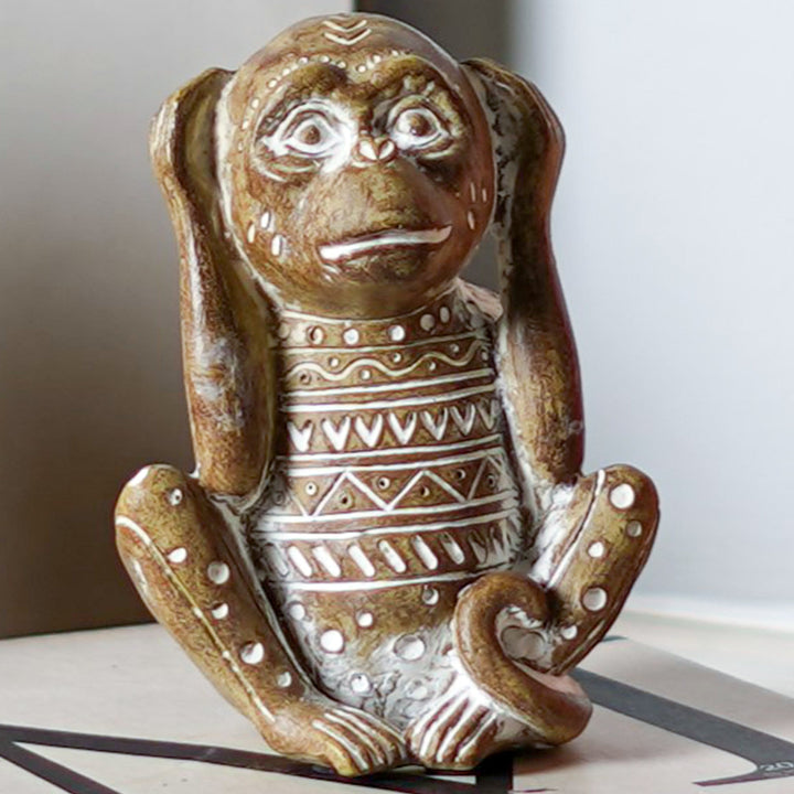 Tribal Wisdom Monkey Totem - The Artment