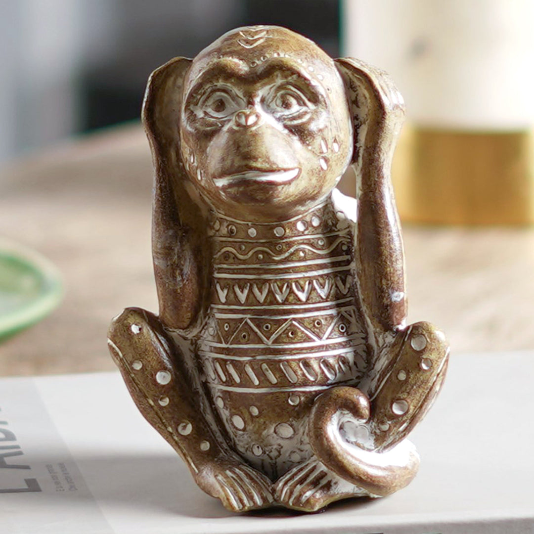 Tribal Wisdom Monkey Totem - The Artment