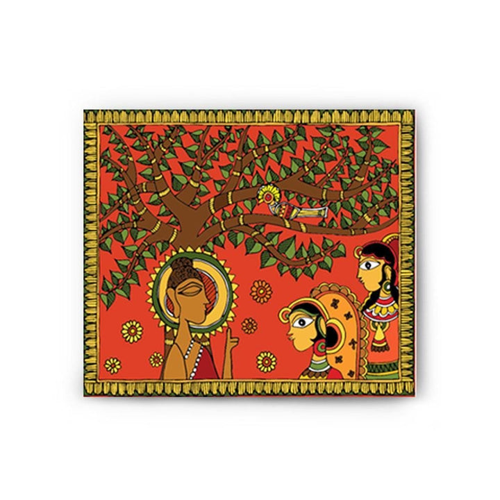 Under the Bodhi Tree Canvas (Matte Finish) - The Artment