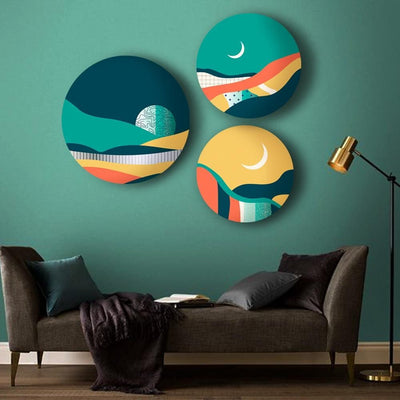 Under the Crescent Moon Canvas (Matte Finish) - The Artment