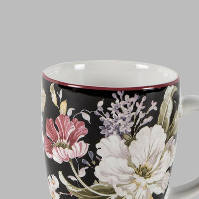 Victorian Black Royalty Mug - The Artment