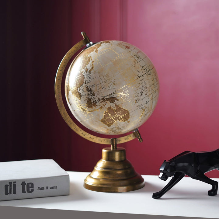 Victorian Opulent Earth Globe - The Artment