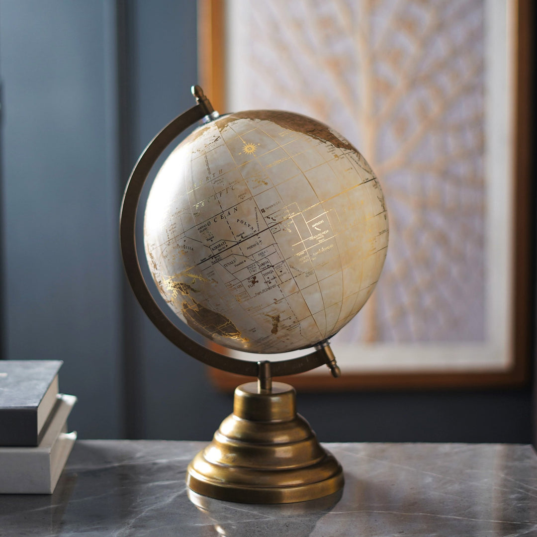 Victorian Opulent Earth Globe - The Artment