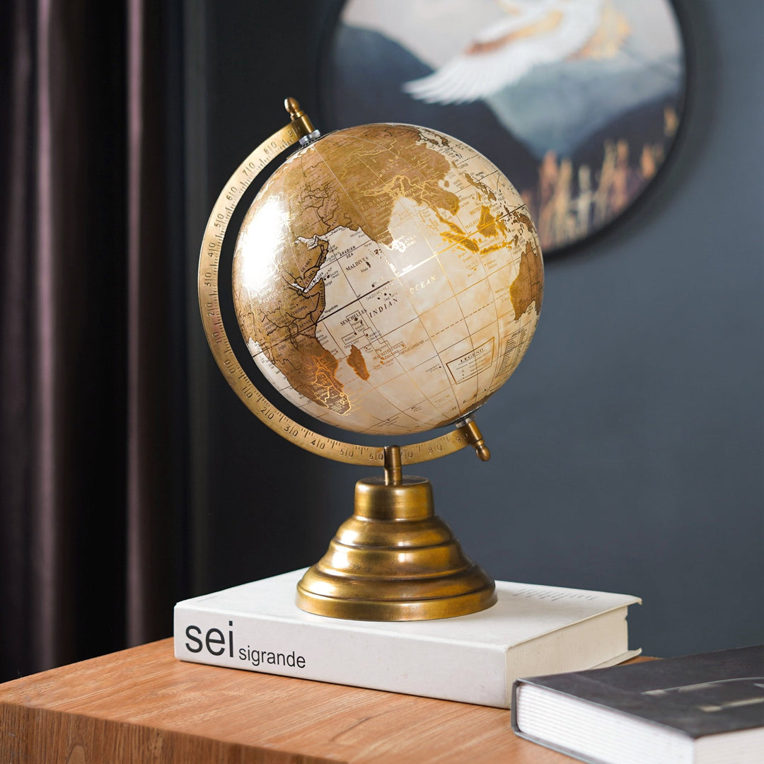 Victorian Opulent Earth Globe - The Artment