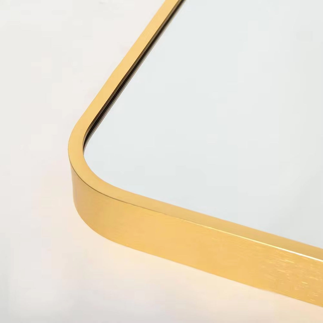 Vista Frame Floor Mirror - Gold - The Artment