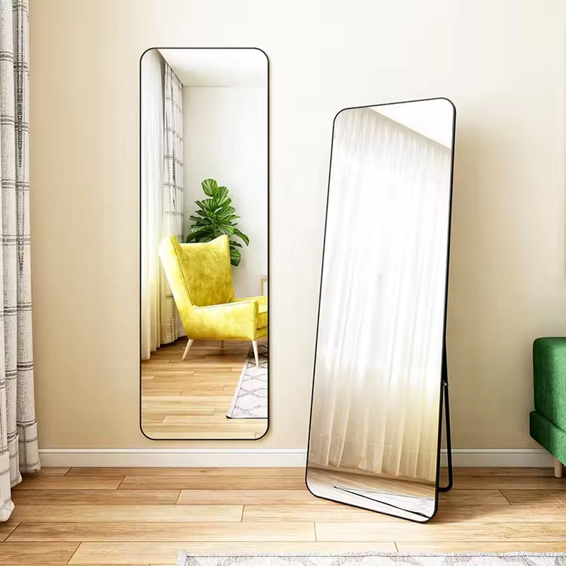 Vista Frame Floor Mirror - Gold - The Artment