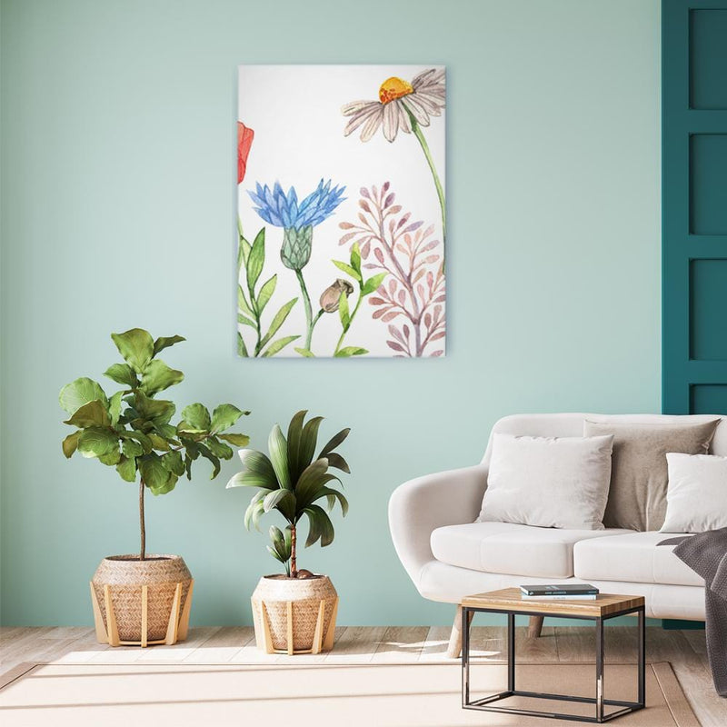 Wildflowers in Bloom Canvas (Matte Finish) - The Artment