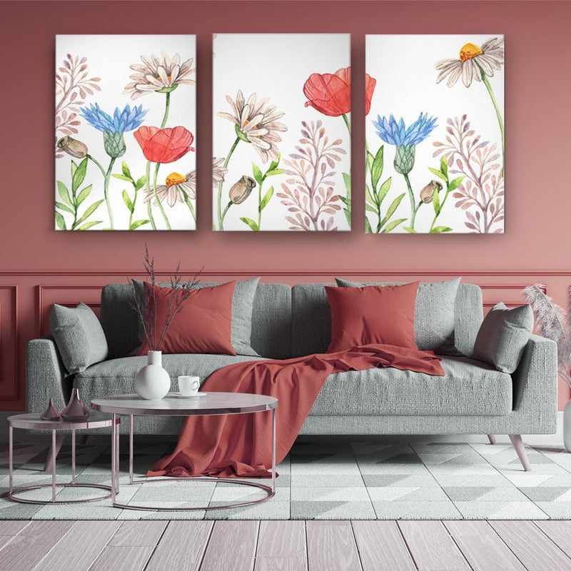 Wildflowers in Bloom Canvas (Matte Finish) - The Artment