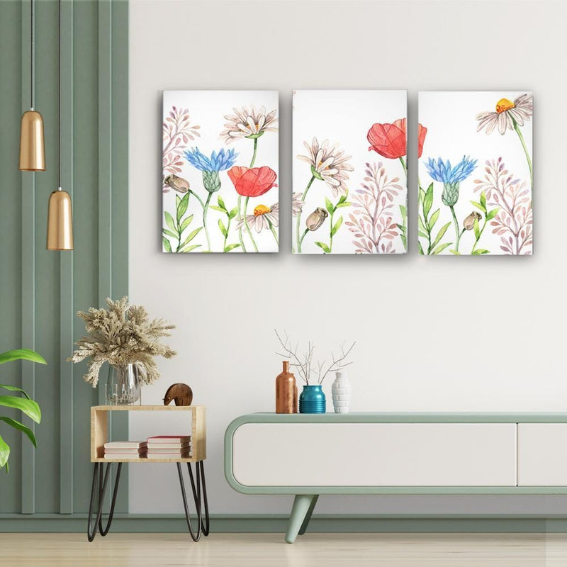 Wildflowers in Bloom Canvas (Matte Finish) - The Artment