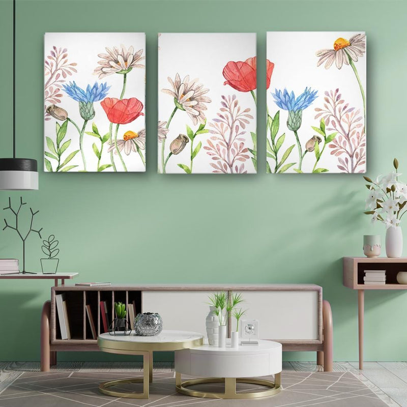 Wildflowers in Bloom Canvas (Matte Finish) - The Artment