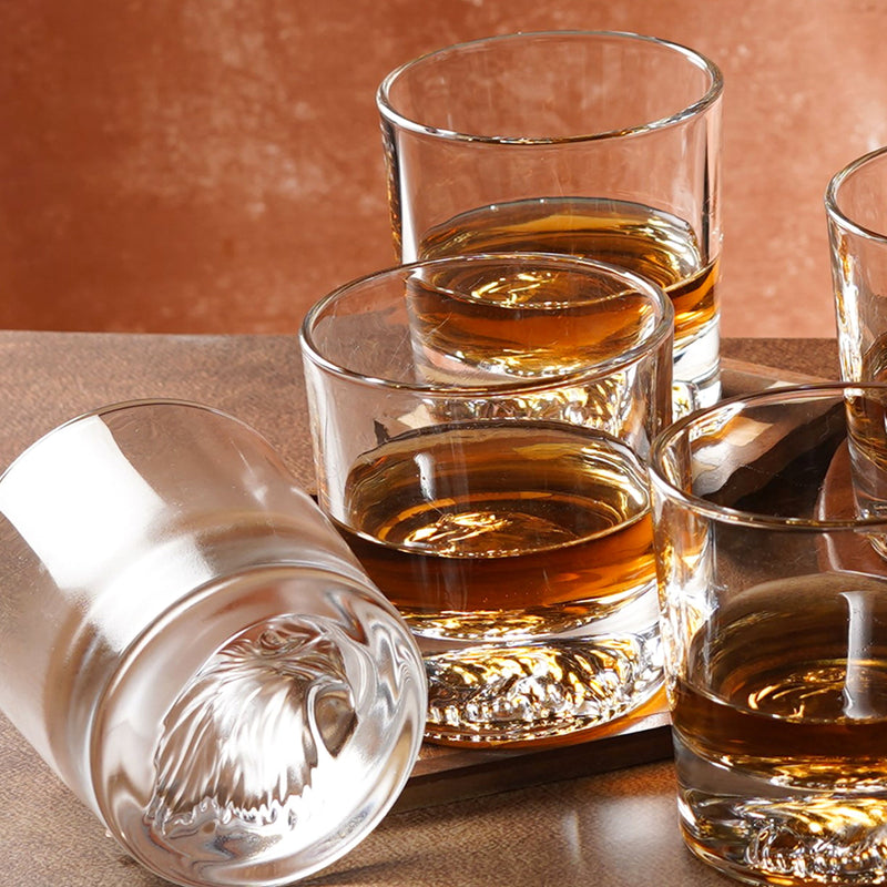 WildSpirit Crystal Whiskey Glass (Set of 6) - The Artment