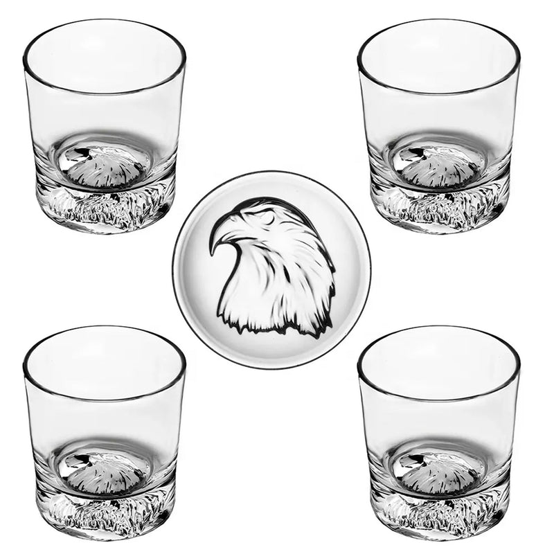 WildSpirit Crystal Whiskey Glass (Set of 6) - The Artment