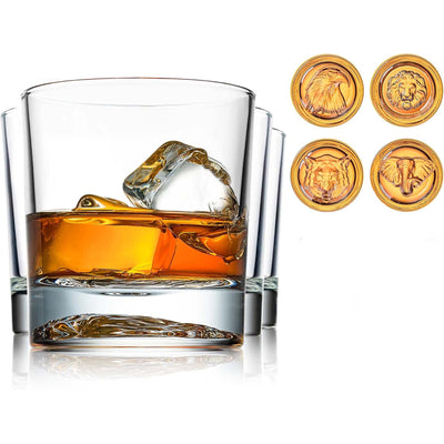 WildSpirit Crystal Whiskey Glass (Set of 6) - The Artment