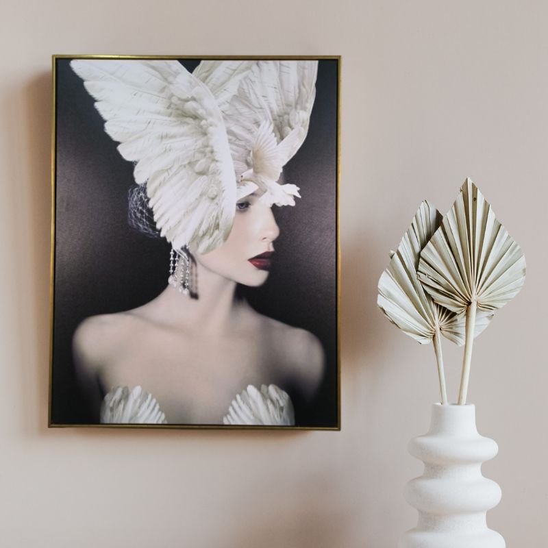 WINGS CROWN WALL PAINTING - The Artment