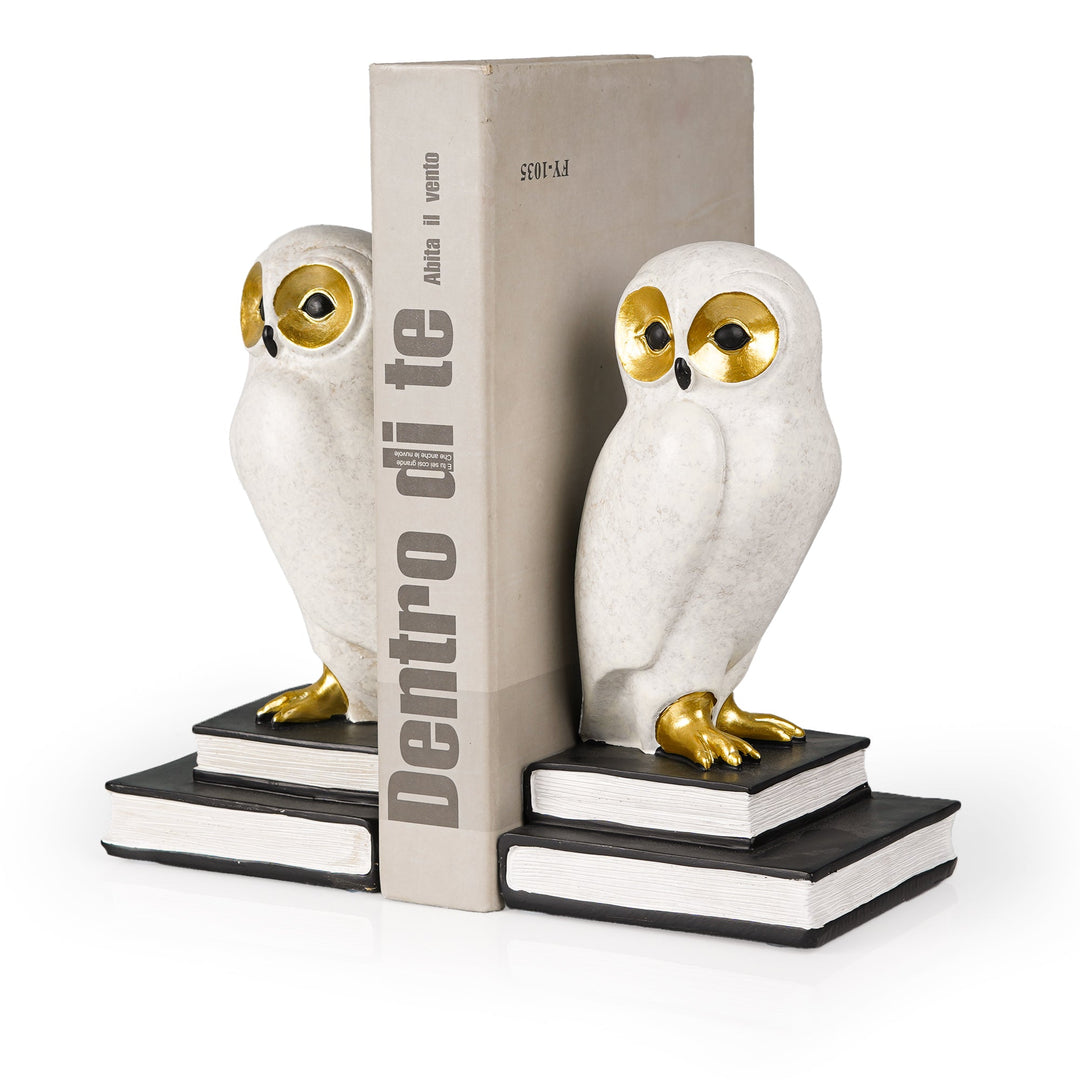 Wisdom's Guardians: Enigmatic Bookends - The Artment