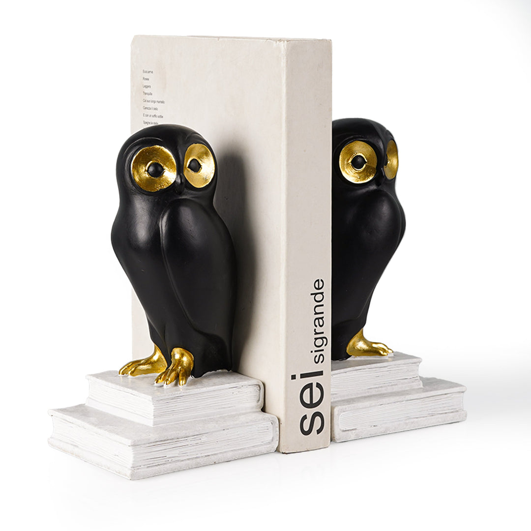 Wisdom's Guardians: Enigmatic Bookends - The Artment