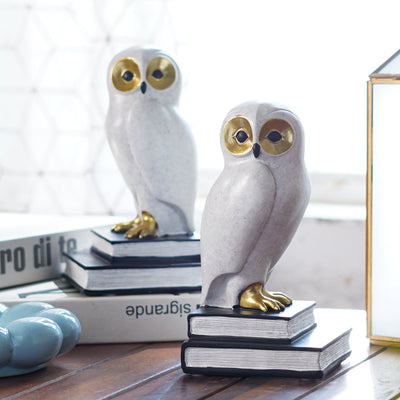 Wisdom's Guardians: Enigmatic Bookends - The Artment