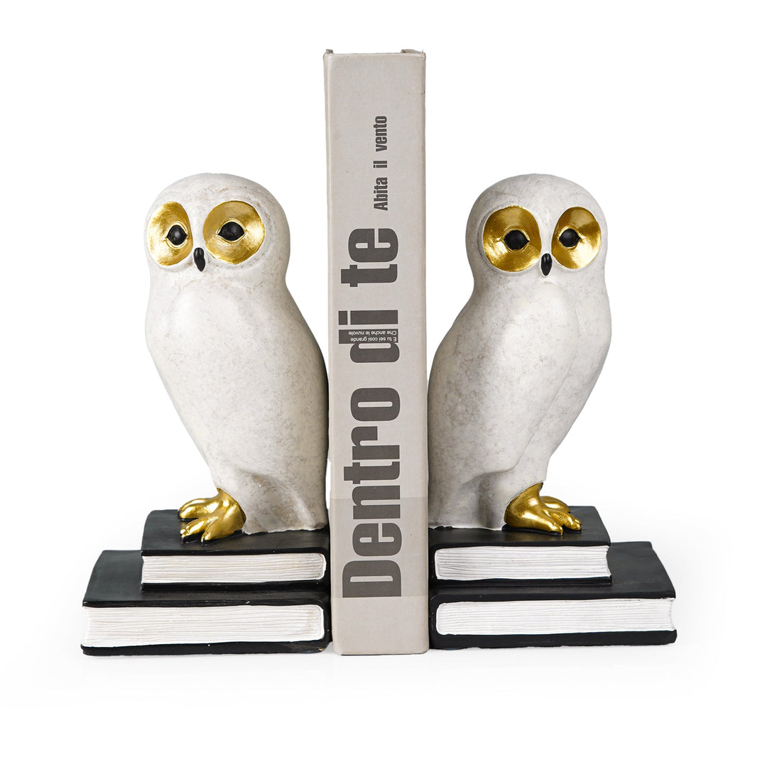 Wisdom's Guardians: Enigmatic Bookends - The Artment