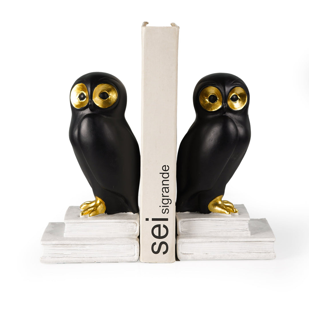 Wisdom's Guardians: Enigmatic Bookends - The Artment