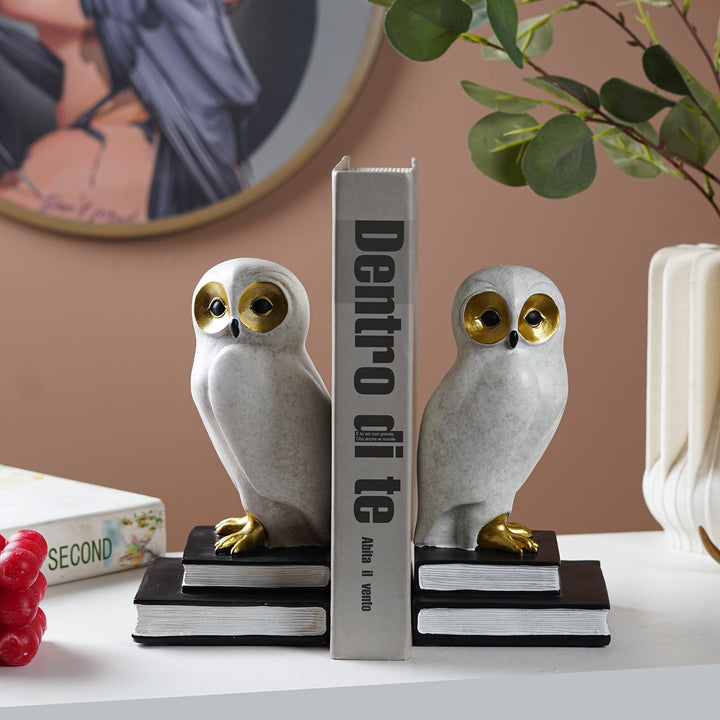 Wisdom's Guardians: Enigmatic Bookends - The Artment