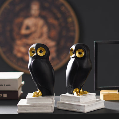 Wisdom's Guardians: Enigmatic Bookends - The Artment