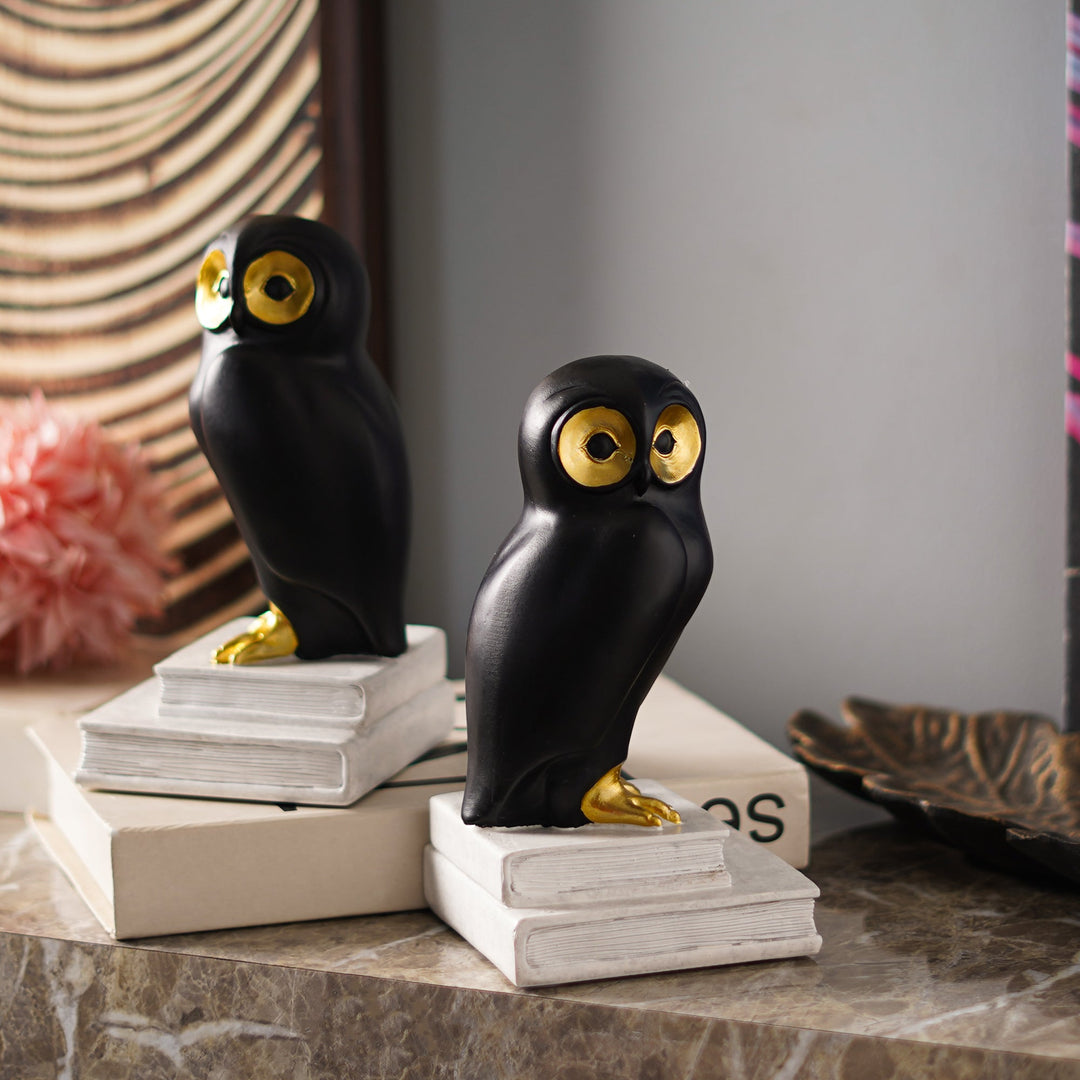 Wisdom's Guardians: Enigmatic Bookends - The Artment