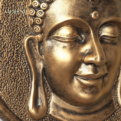 Surreal Meditative Buddha Head