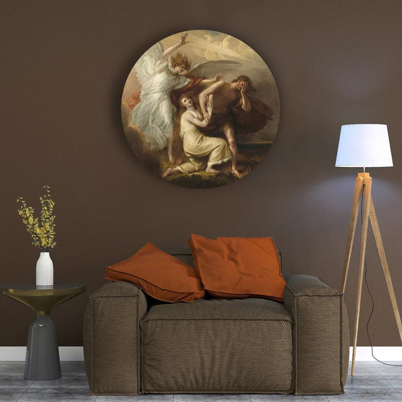 Adam and Eve of Paradise Canvas - The Artment