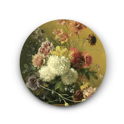 Flowers in an Imperial Style Canvas- The Artment