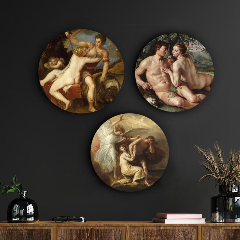 Adam and Eve of Paradise Canvas (Matte Finish)