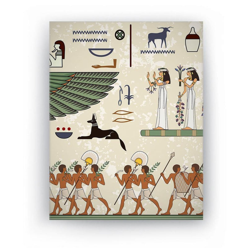 Murals of Thebes Canvas - The Artment