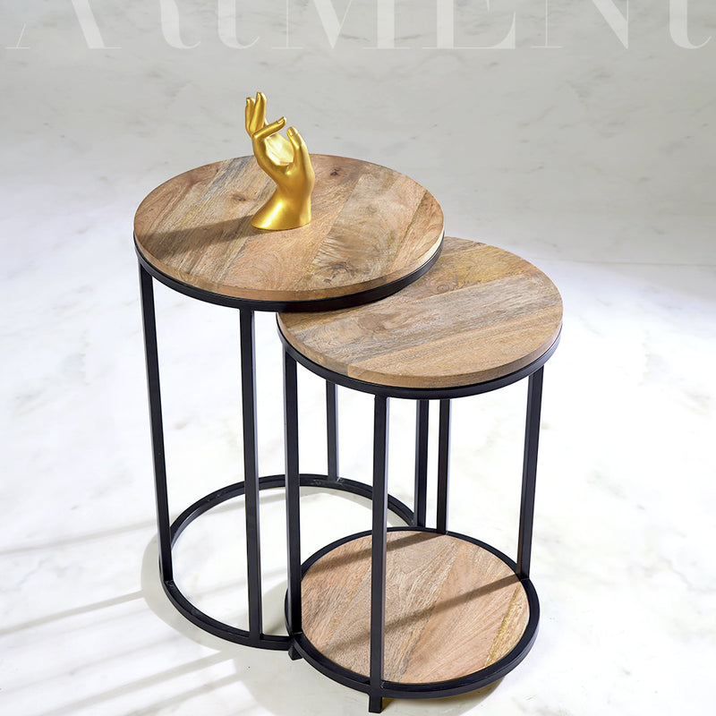 Minimalist Wooden Nesting Table
