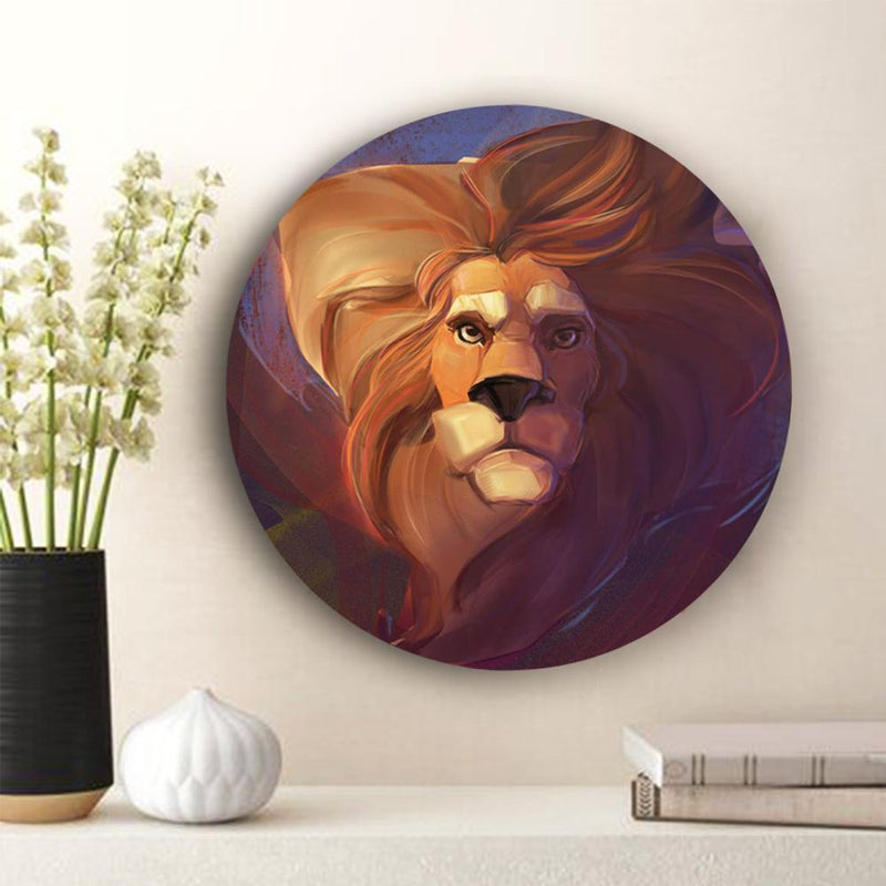 Fierce Lion and Lioness Canvas - The Artment