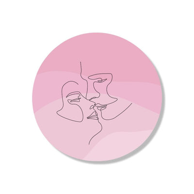 A Lover's Kiss Canvas (Matte Finish)